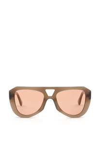 Wild Side: Bresac Havana Sunglass - Grey