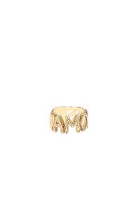Aurelie Bidermann: Aurelie Bidermann Amaite Ring - Gold