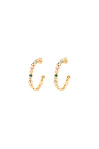 Aurelie Bidermann: Aurelie Bidermann Honolulu Earrings - Gold