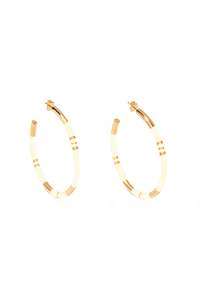 Aurelie Bidermann Boucle Earrings - Ivory