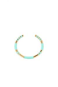 Aurelie Bidermann: Aurelie Bidermann Positano Bracelet - Aqua