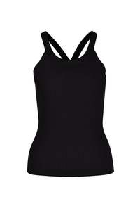 Husk Racer Tank - Black