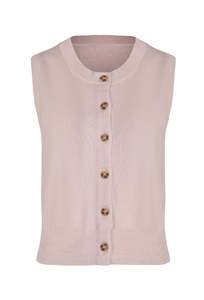 Husk Merino Vest - Marshmallow