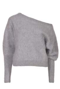 Antalya One Shoulder - Grey Marle