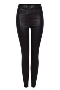 Husk Leather Legging - Black