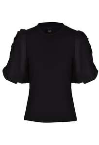 Husk Gabriela Tee - Black