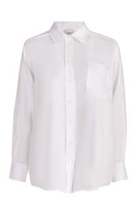 Essentials: Husk Linen shirt - White