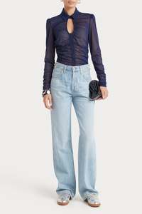 Blue For Color Coding: Husk Magik Top - Navy