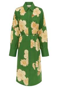 Green For Colour Coding: Alemais SAGE DRESS - Green