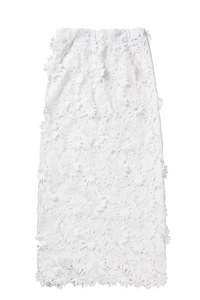 White For Color Coding: Munthe Pomi Skirt - White