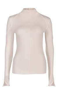 White For Color Coding: Thom Krom Seam Longlseeve - White