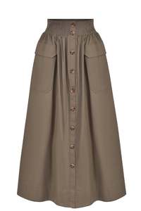 Skirts All: Husk Elodie Skirt - Khaki