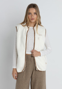 Womens Outerwear: Rhythm Aria Sherpa Vest