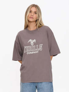 Womens Tops: Thrills Break Point Oversized Tee
