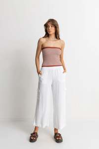 Womens Knitwear: Rhythm Spirit Strapless Knit Top