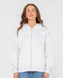 Rusty Flip Mommy Oversized Zip Hooded Fleece