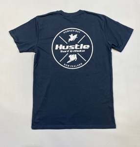 Hustle Clothing: Hustle Mens Tee- Petrol
