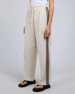 Womens Pants Leggings: Silent Theory Matilda Linen Pant
