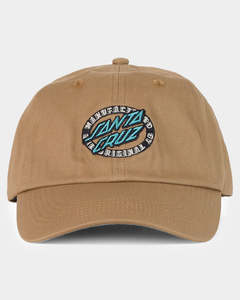 Mens Accessories: Santa Cruz MFG Dot Oval Dad Cap