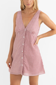 Rhythm Lola Check Mini Dress