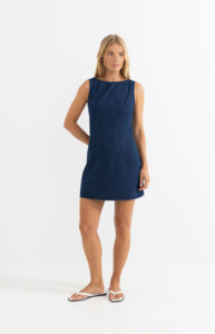 Womens Dresses: Rhythm Kendrick Denim Mini Dress