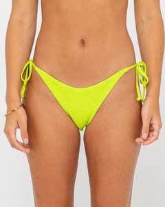 Womens Swimwear: Rusty Sandalwood Midi Side Ties Bikini Bottom