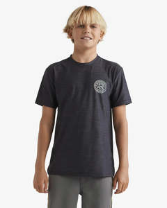 Billabong Boys Rotor Shoreline SS Rashie