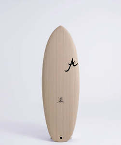 Aloha Black Panda ecoskin surfboard 5.8"