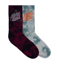 Santa Cruz Youth Not A Dot Crew Sock 2 Pack