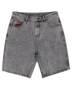 Santa Cruz Bone Hand Evolved Jean Shorts