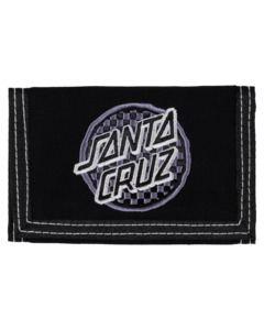 Santa Cruz: Santa Cruz Breaker Check Opus Dot Velcro Wallet