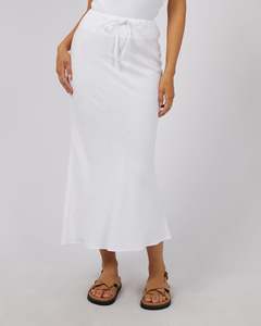 All About Eve: All About Eve Luxe Linen Maxi Skirt