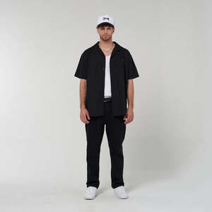 Crate: Crate Script Cuban Collar Shirt