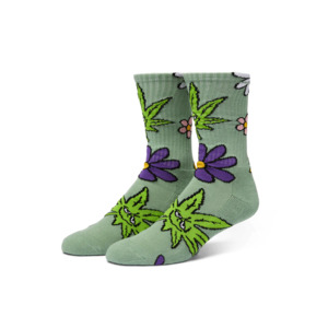 Huf: HUF Green Buddy Allergies Socks
