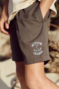 Mad Hueys Youth Skull Anchor Volley Short