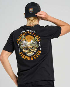 Mad Hueys Caught FK All Island Tee