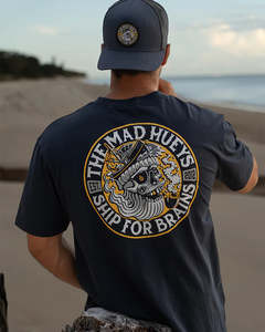 Mad Hueys: Mad Hueys Ship for Brains SS Tee
