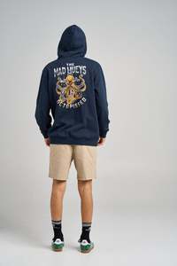 Mad Hueys Anchor Octopissed Hooded Pullover