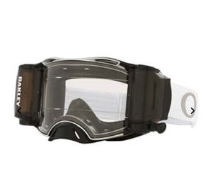 Oakley: Oakley Airbrake tuff block goggles roll offs gun metal