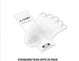 Oakley Airbrake goggles tear offs 25 pk