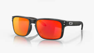 Oakley: Oakley Holbrook Matte Black Camo Ruby Red Lens