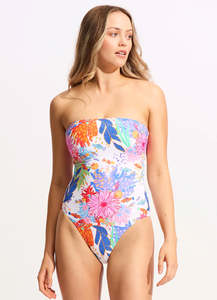 Seafolly: Seafolly DD Bandeau One Piece
