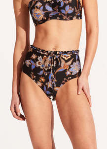 Seafolly Silk Road High Waisted Bikini Bottom