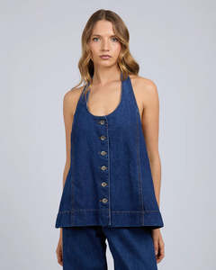 Silent Theory Lenni Halter Neck Top