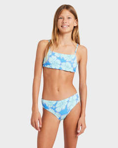 Girls Swimwear: Billabong Happy Hibiscus Tank Set