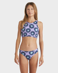 Billabong Girls Fresh Daze High Neck Bikini Set
