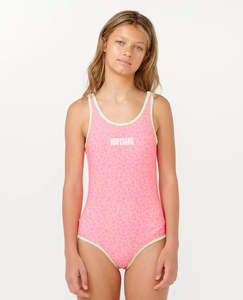 Girls Swimwear: Ripcurl Sun Reversible One Piece- Girl