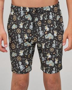 Boys Shorts: The Mad Hueys Croc Captain Youth 15" Swim Volley