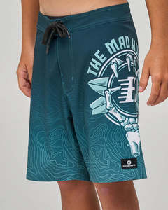 The Mad Hueys Surfing H Youth 16" Boardshort