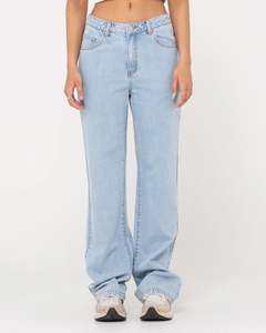 Rusty Mid Rise Straight Jean